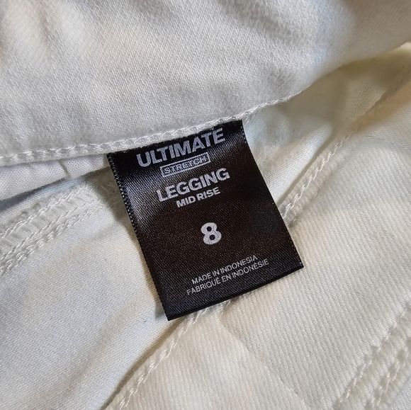 W13 EXPRESS ULTIMATE STRECH LEGGING WHITE - Picture 6 of 6